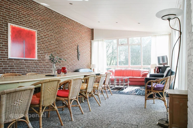 Groepsaccommodatie-14 personen-Helenaveen-Hel-106-D2.jpg, Eettafel,Leefruimte