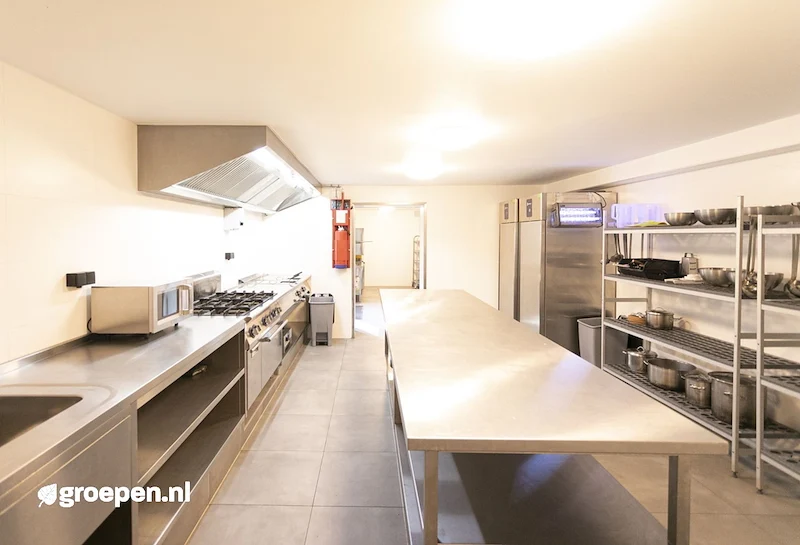 Groepsaccommodatie Blaimont België voor 55 personen ZOB-1036, keuken, gaspit