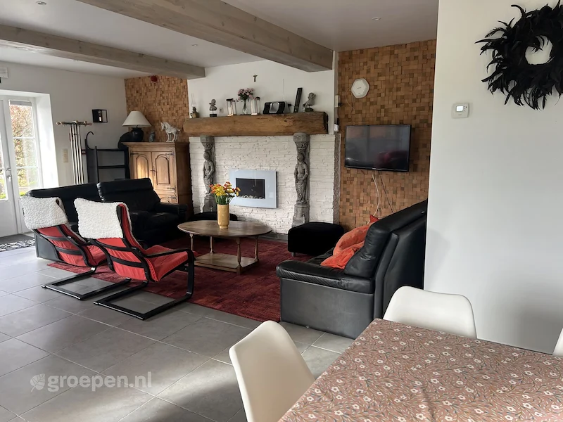 Groepsaccommodatie-10 personen-Belgie-Chapelle-à-Wattines-CHW-3050-09.jpg, Woonkamer.eettafel