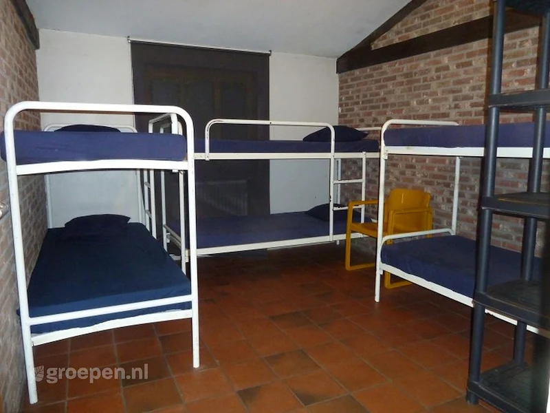 Groepsaccommodatie-60 personen-Nederland-Bergeijk-BRG-0032-04.jpg, Stapelbedden