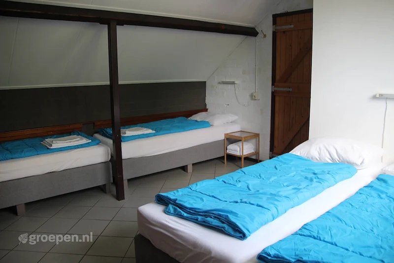 Groepsaccommodatie-Nederland-Limburg-Ulestraten-10-personen-ULE-0035-B, slaapkamer,bed Groepsaccommodatie-Nederland-Limburg-Ulestraten-10-personen-ULE-0035-B, slaapkamer,bed