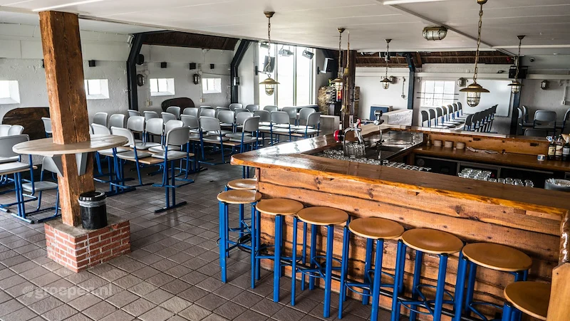 Groepsaccommodatie-Nederland-Lemmer-WDS-1046-010.jpg, bar in de eetzaal Groepsaccommodatie-Nederland-Lemmer-WDS-1046-010.jpg, bar in de eetzaal