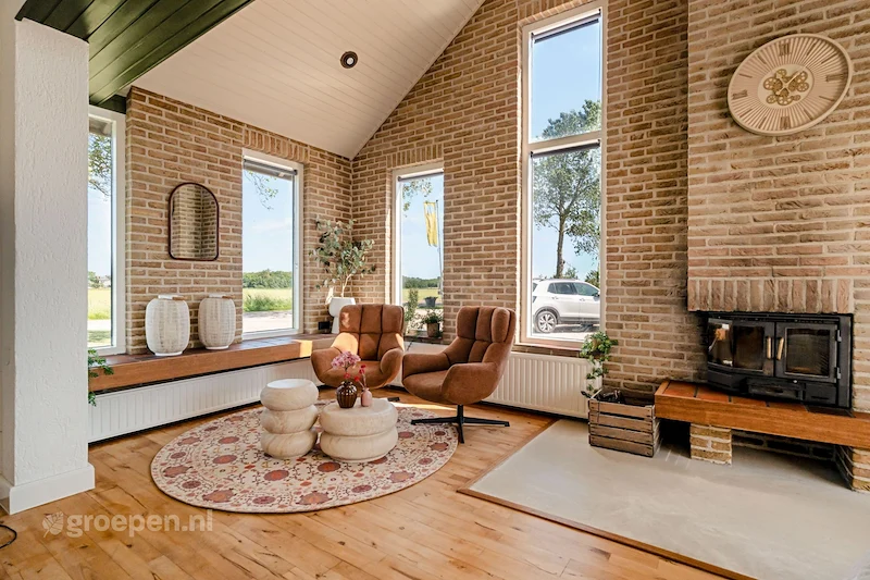 Groepsaccommodatie-Nederland-Callantsoog-18 personen-CAL-1246--65.jpg, zithoek met open shard Groepsaccommodatie-Nederland-Callantsoog-18 personen-CAL-1246--65.jpg, zithoek met open shard