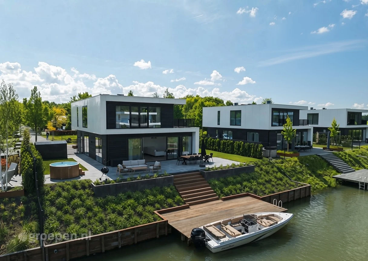 Groepsaccommodatie-Nederland-Zeewolde-10personen-ZWD-7974.026.jpg, Vooraanzicht VakantieVilla Groepsaccommodatie-Nederland-Zeewolde-10personen-ZWD-7974.026.jpg, Vooraanzicht VakantieVilla